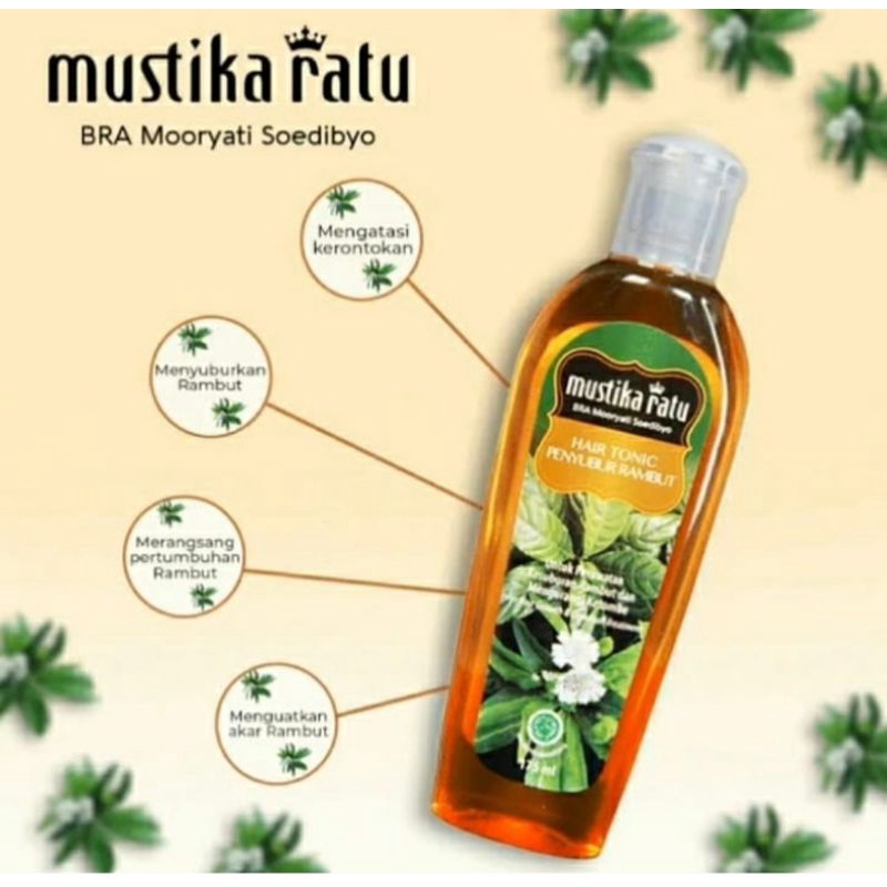 Mustika ratu hair tonic ( penyubur rambut ) 175ml