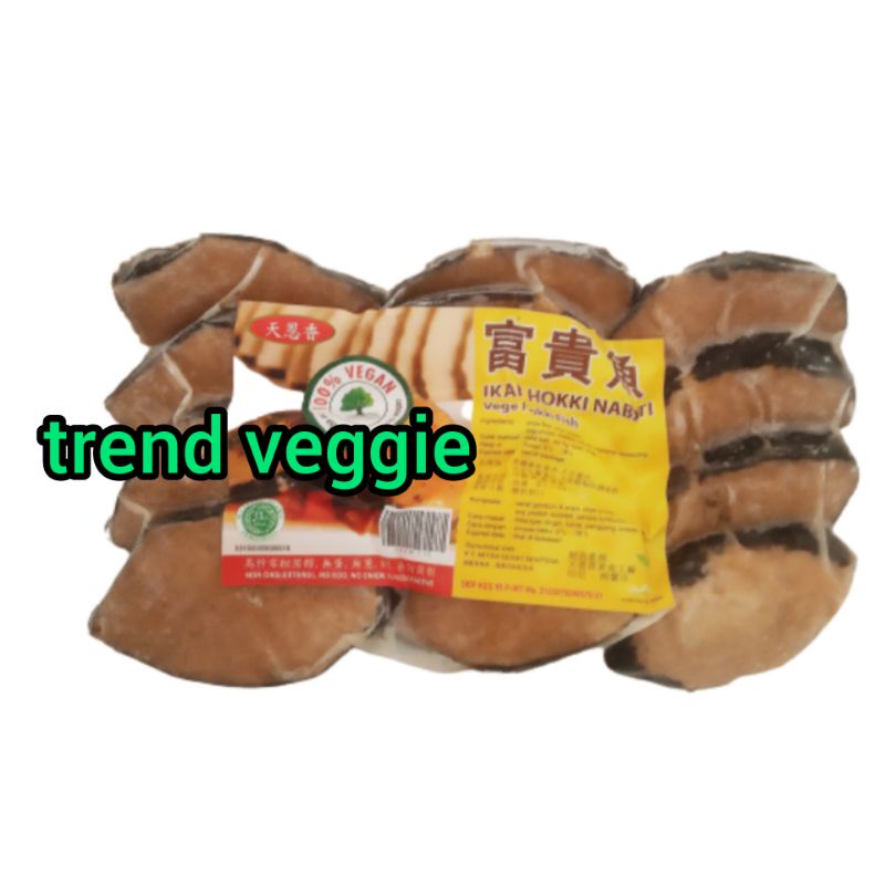 

Hokky Fish Slice Vegan / Hokky Potong - Tian En Xiang/Evergreen vegetarian