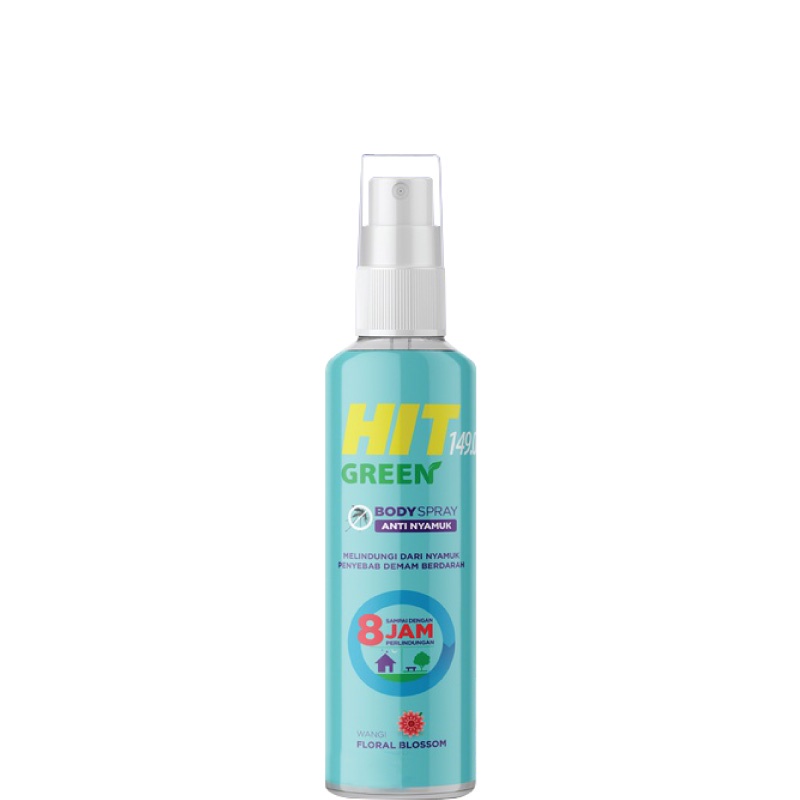 HIT Green Body Spray Floral Blossom 100 mL
