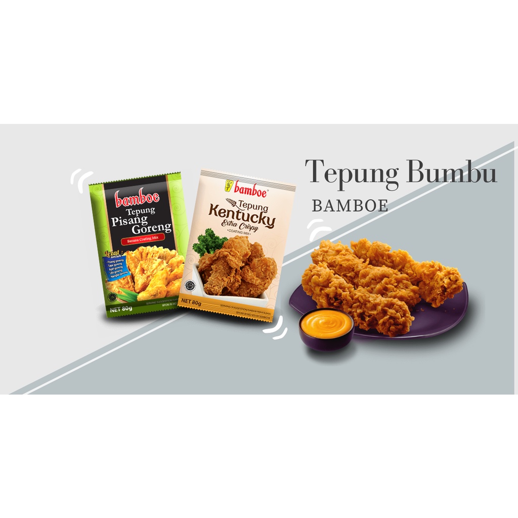 

Tepung Bamboe, Tanpa Extract, Essence & Pewarna Buatan