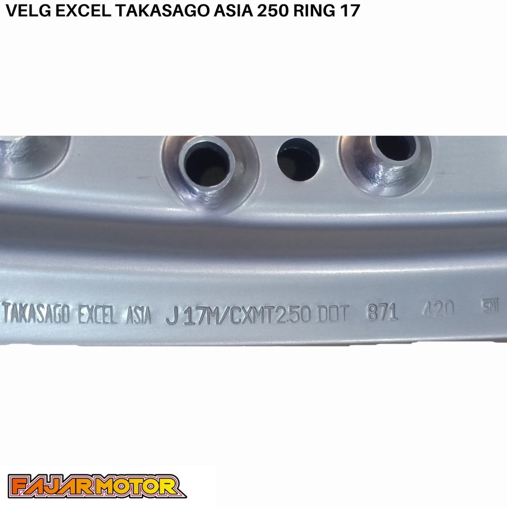 VELG TAKASAGO EXCEL ASIA 250 RING 17