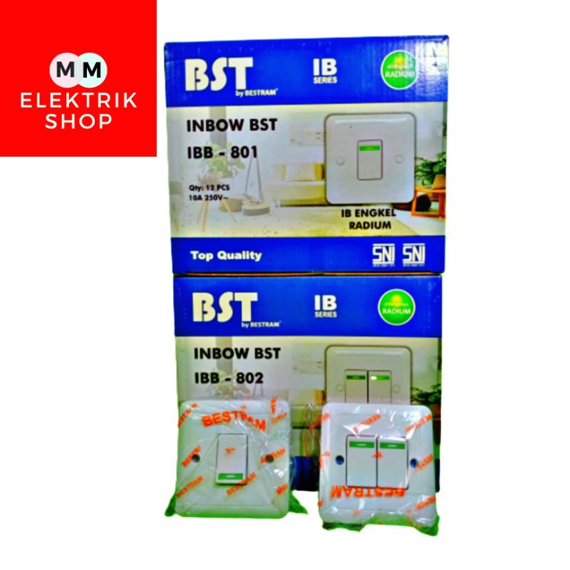 Saklar Engkel Saklar Seri Inbow IB Radium Best Seller BESTRAM