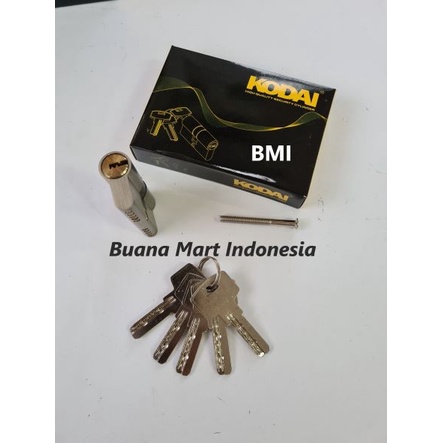 Silinder Kunci Kodai | Cylinder Pintu | 60mm