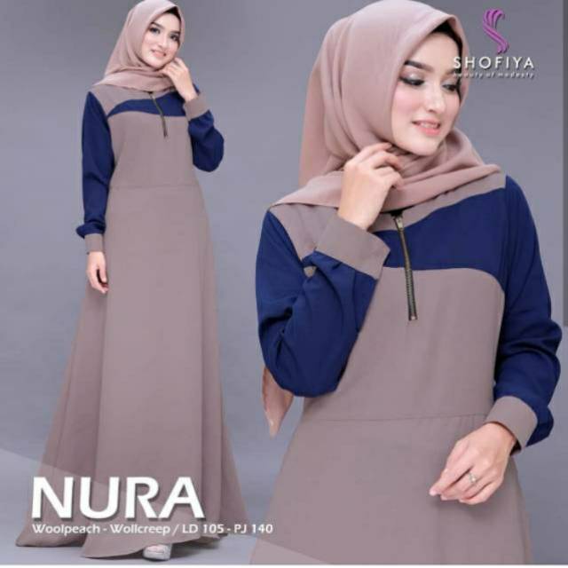 NURA DRESS ORI SHOFIYA SHOFIYA SOLO
