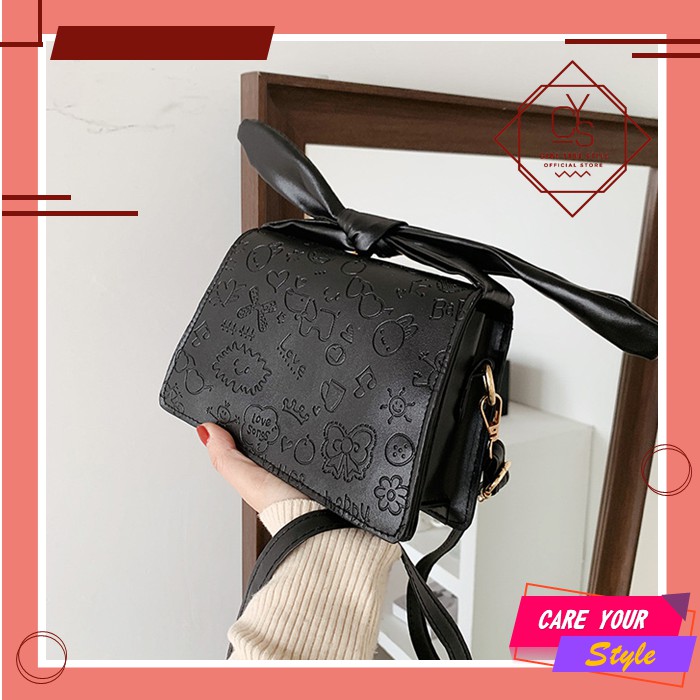 CYS Tas Selempang Wanita Sling Bag Tas Wanita Handbag Square Shoulder Bag Tas Jinjing T217