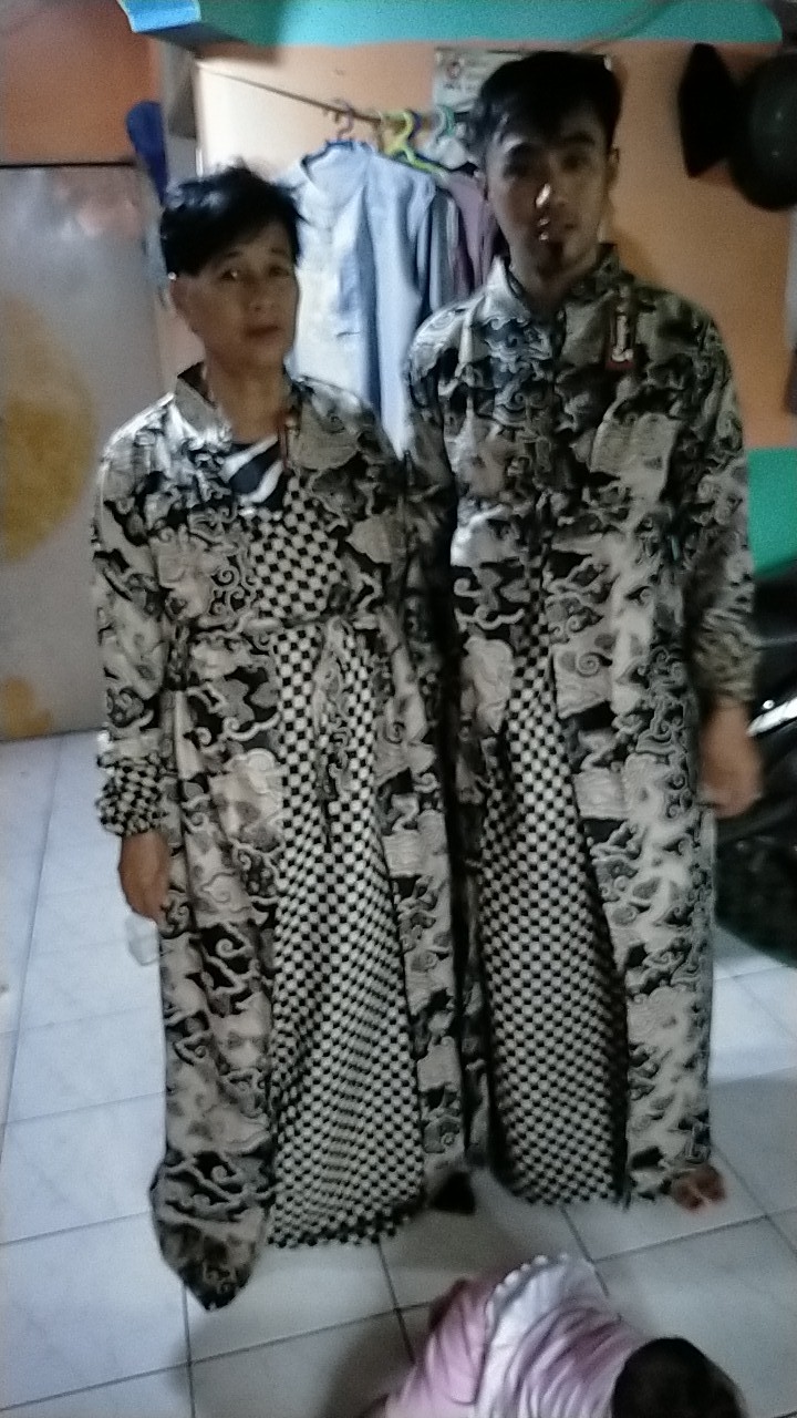 Batik Couple Keluarga Sania Ruffle Ori Ndoro Jowi Dnt