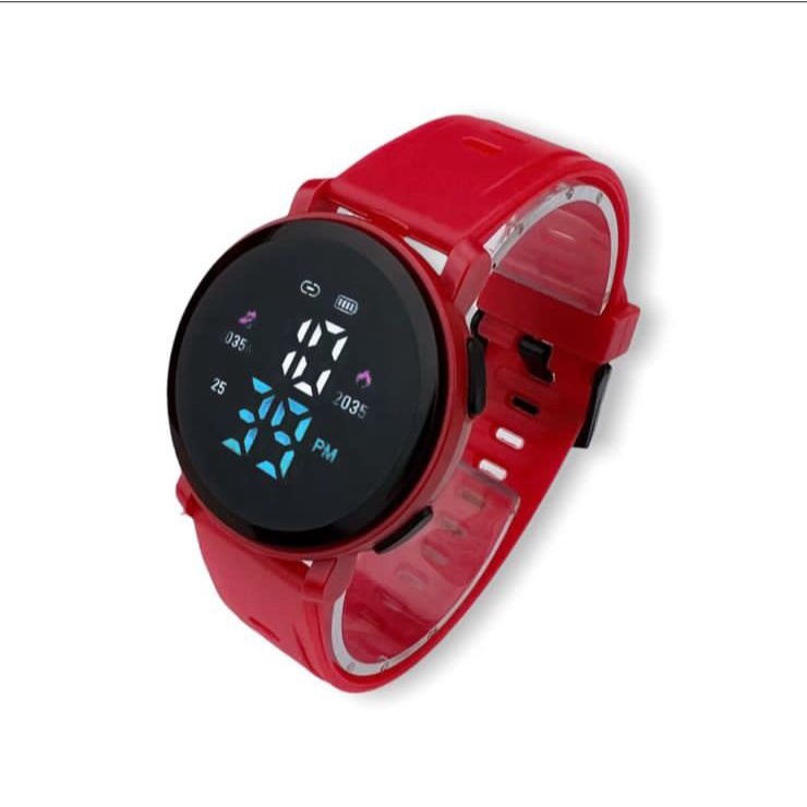 JAM TANGAN PRIA WANITA ANTI AIR  LED DIGITAL WATCH M1200 STRAP RUBBER