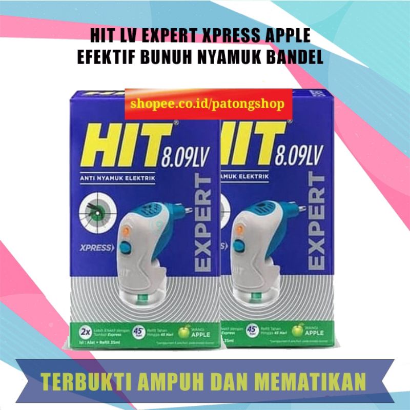 HIT Nonstop Expert Set Elektrik gratis Refill obat anti nyamuk cair