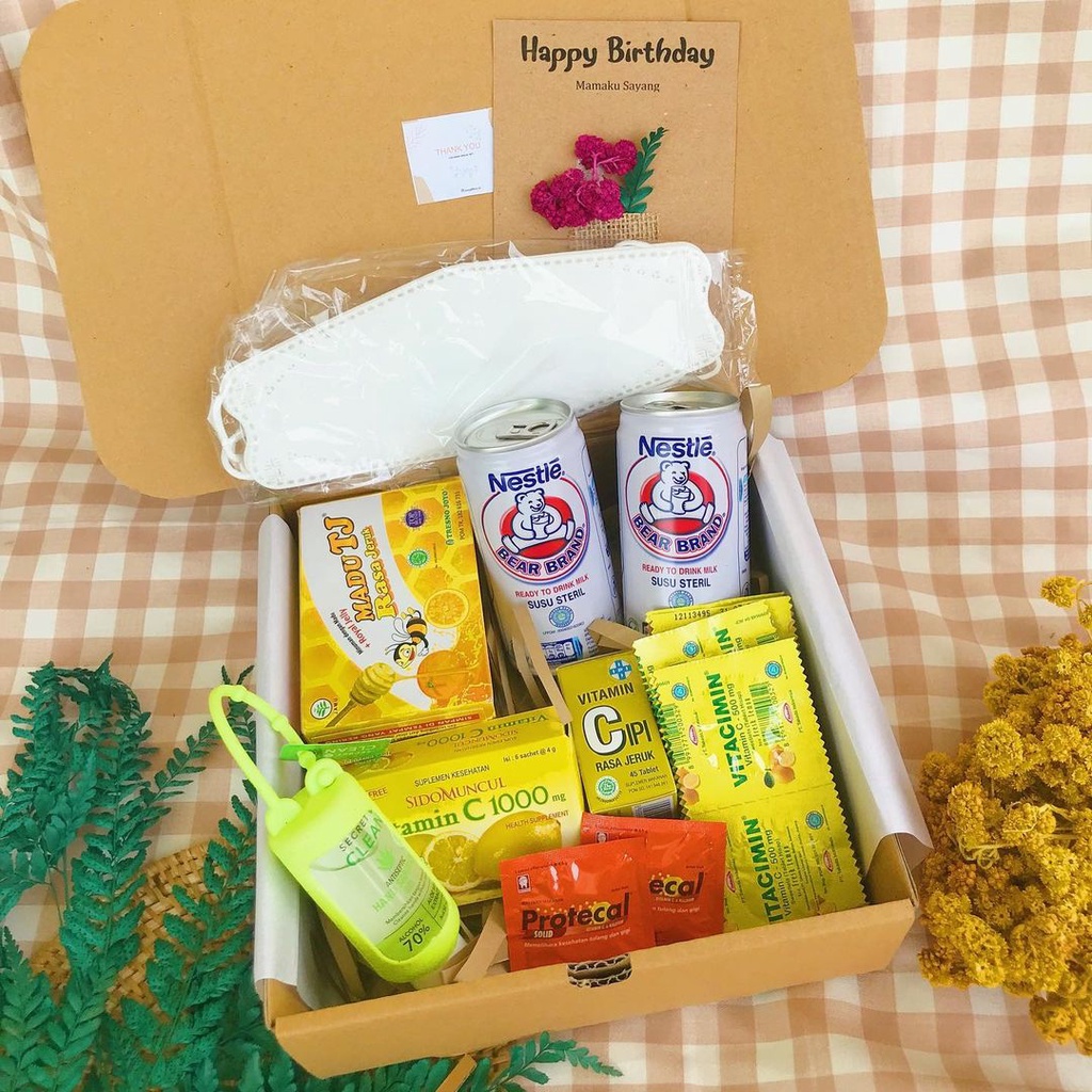 

giftbox vitamin dan snack