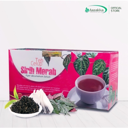 

Teh Celup Daun Sirih Merah Minuman Kesehatan Herbal Tea Bag Isi 20 Kantong BPOM Antioksidan Halal