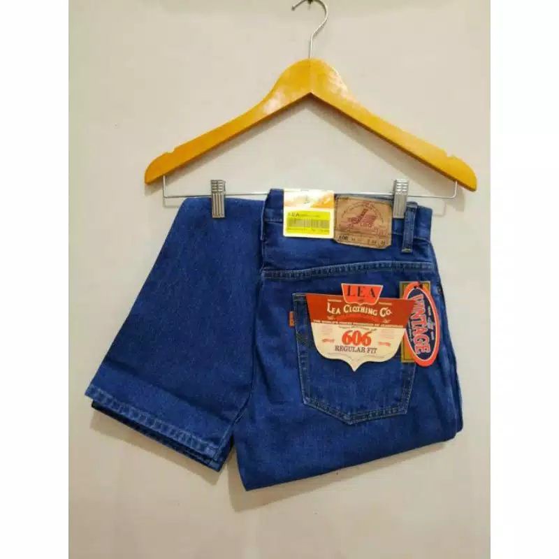 Celana Jeans Ori 606 Pria Standar Panjang Premium