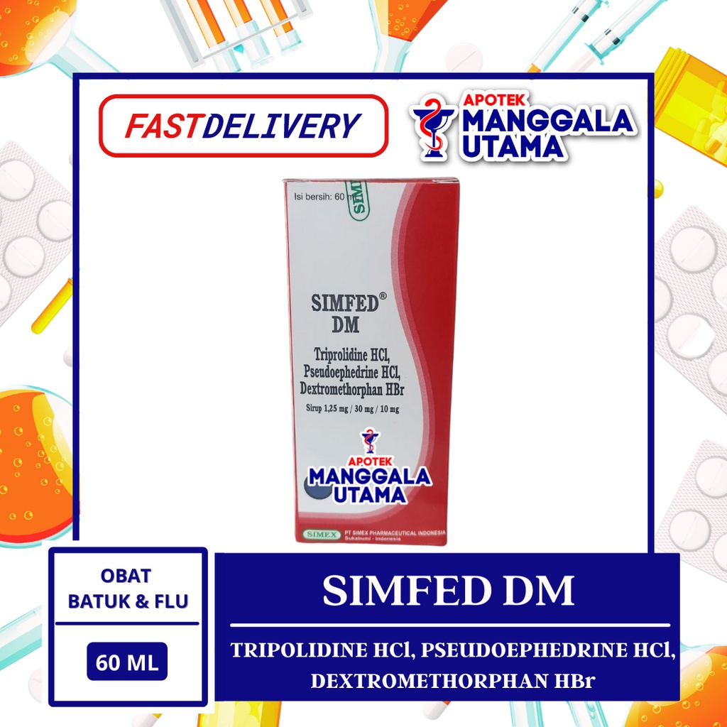 SIMFED DM ISI 60 ML