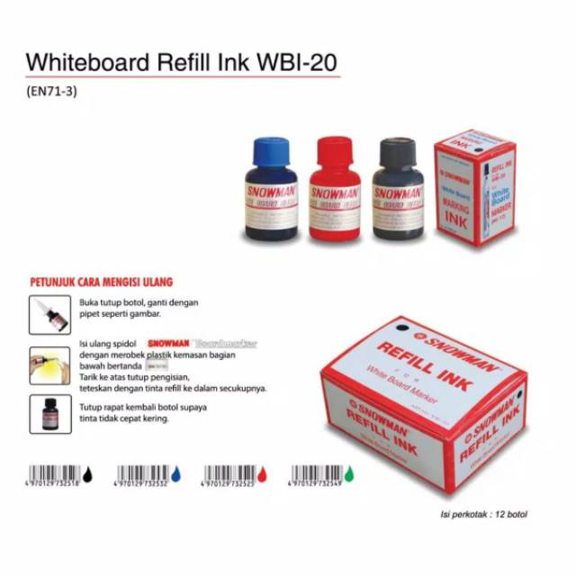

Isi Spidol Papan Tulis aka Refill Whiteboard Snowman