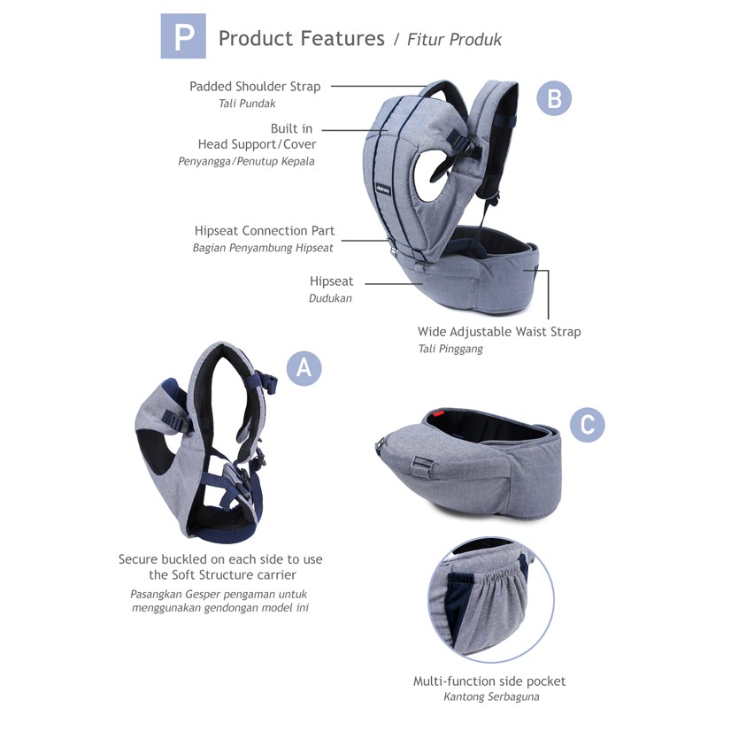 Miatrono Altima 3in1 Baby Carrier