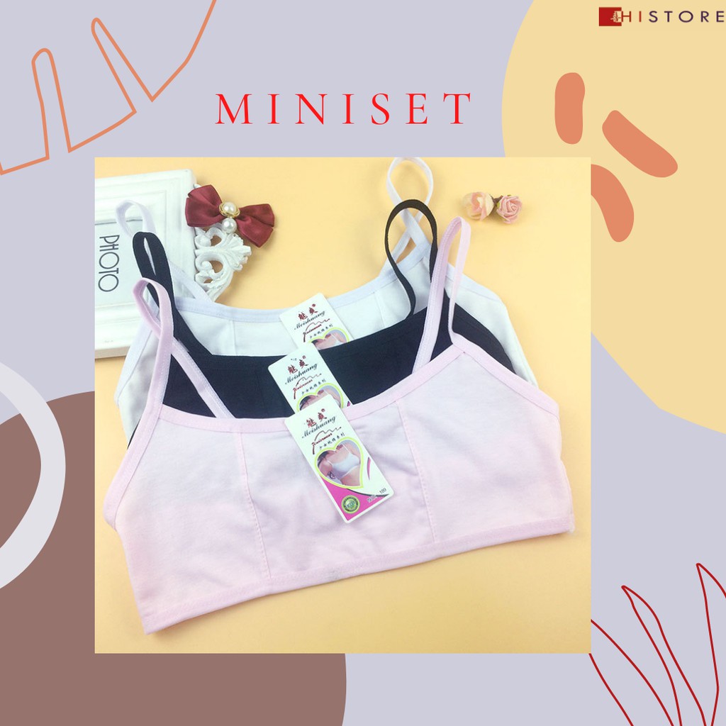 Miniset Anak Perempuan Training Bra 6092 189 6012 305 6221 9067 Bahan Cotton Premium