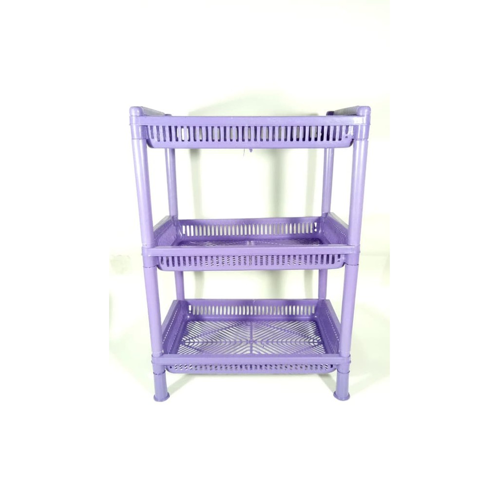 Rak Bumbu Evina Mie Instant Piring Gelas Serbaguna Plastik 3 Susun