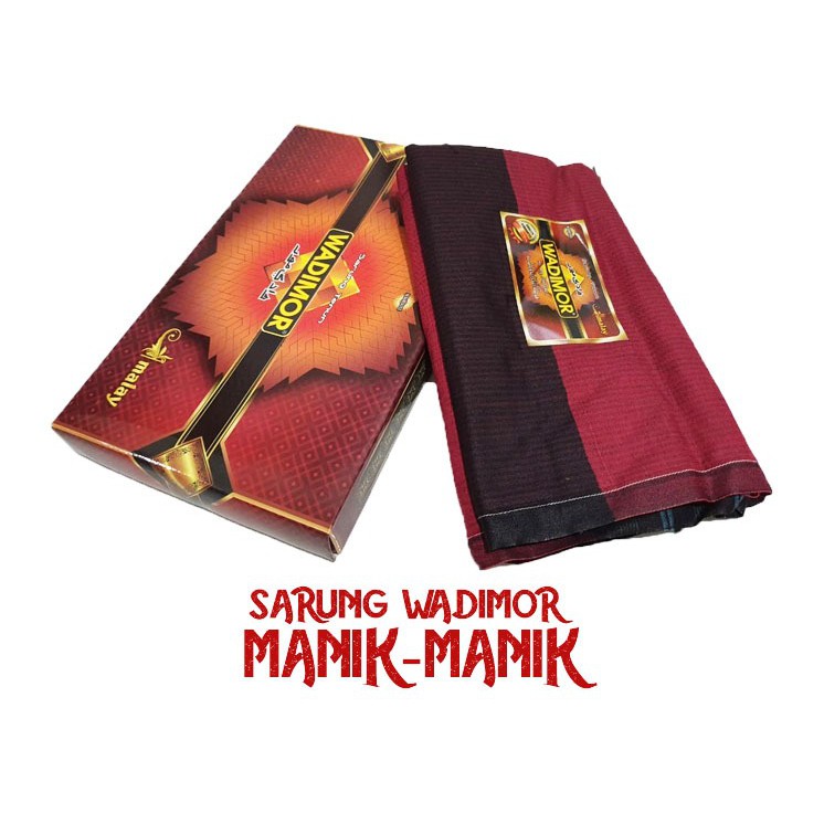 sarung tenun wadimor manik manik
