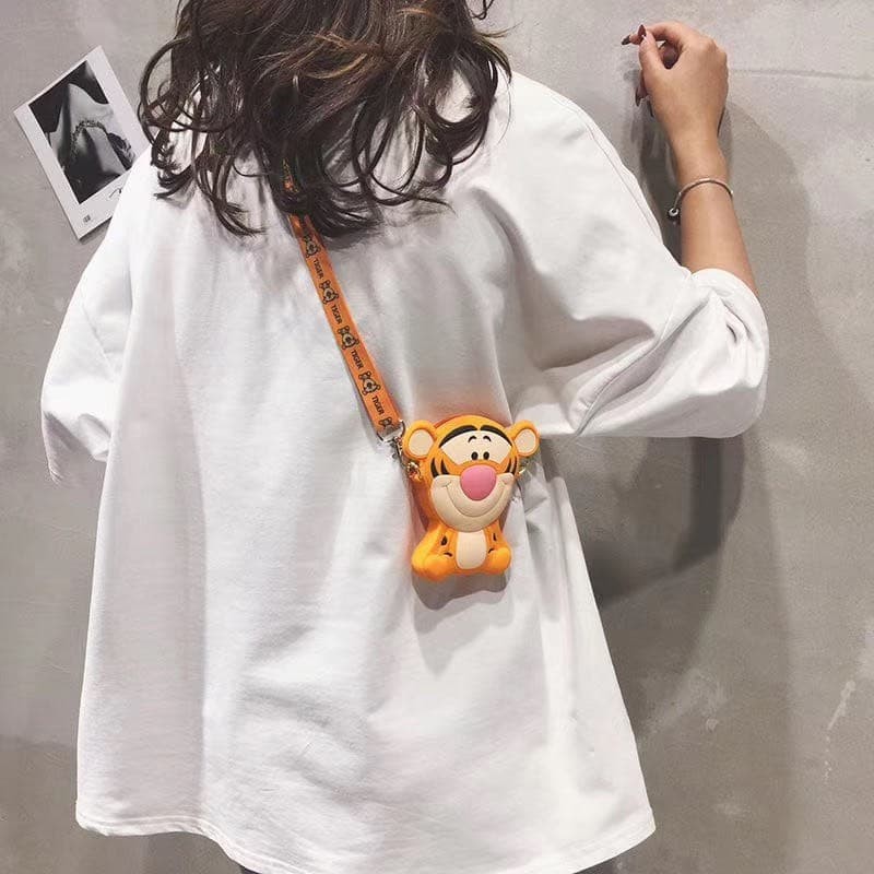 Tas Anak Mini / Tas Jelly / Disney Import Bahan Silikon