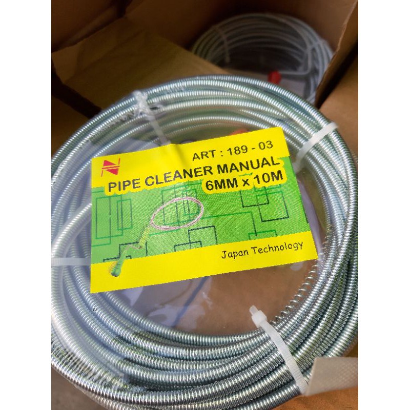 ALAT PEMBERSIH LUBANG KINGSTONE 6MM X 10M / PIPA CLEANER / ALAT PEMBERSIH PIPA TERSUMBAT