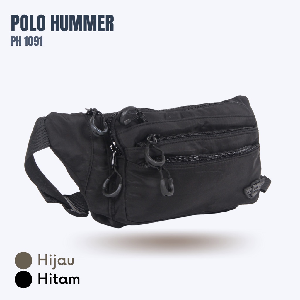 Tas Pinggang Pria - Tas Bahu Selempang POLO HUMMER