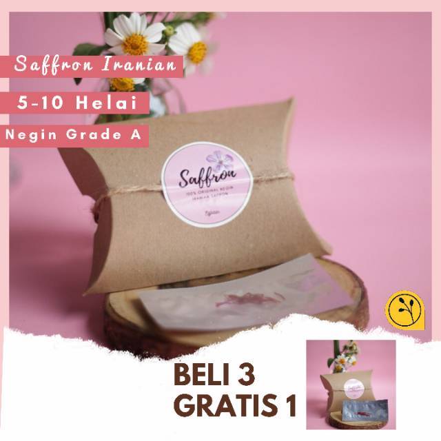 [BELI 3 GRATIS 1] SAFRON / SAFFRON / BUNGA SAFFRON / BUNGA SAFRON / BUNGA SAFRON ORIGINAL 5-10 HELAI
