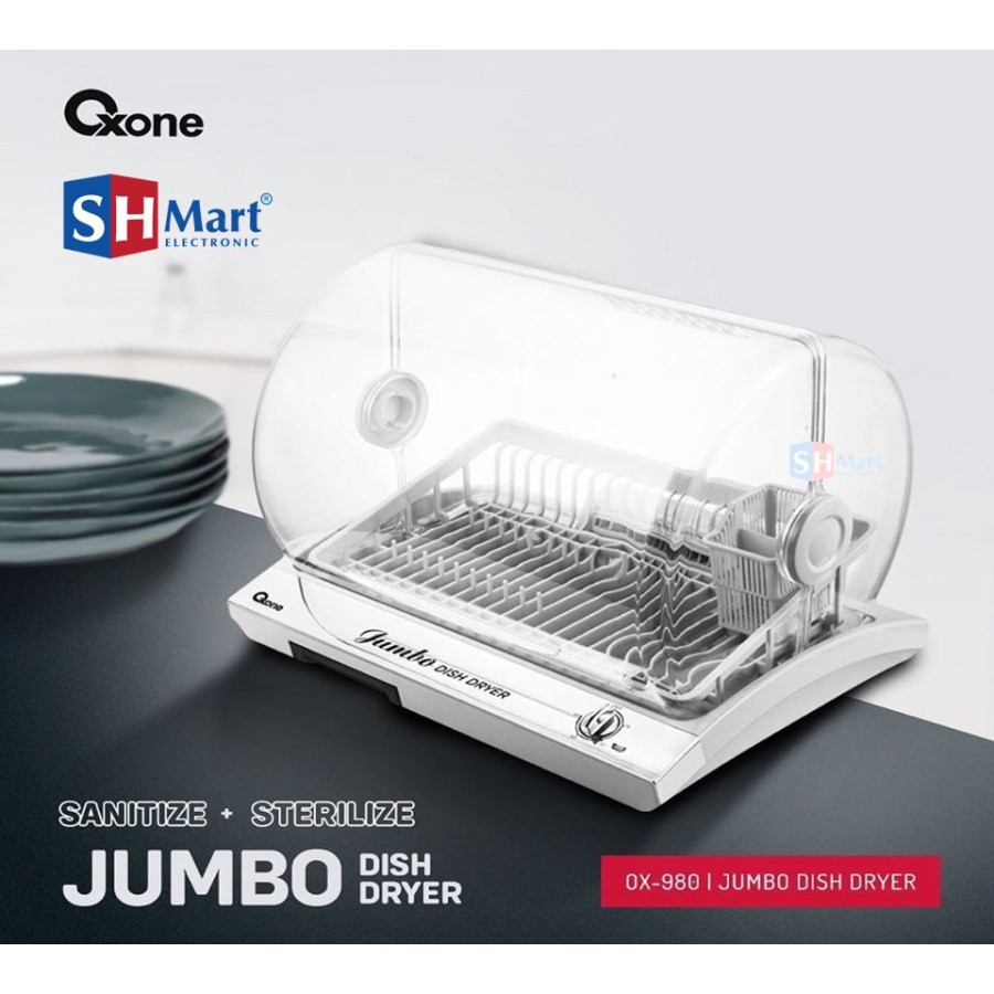 Oxone Dish Dryer Jumbo OX-980 / Pengering Piring 300W (SHMART ELECTRONIC MEDAN)