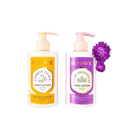 BONAVIE Body Lotion Package Marie Antoinette &amp; Citron Glace