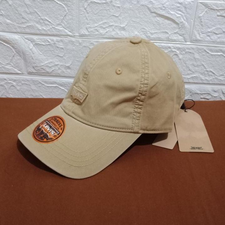 Terbagus.. topi Levis logo Bordir - topi import levis premium
