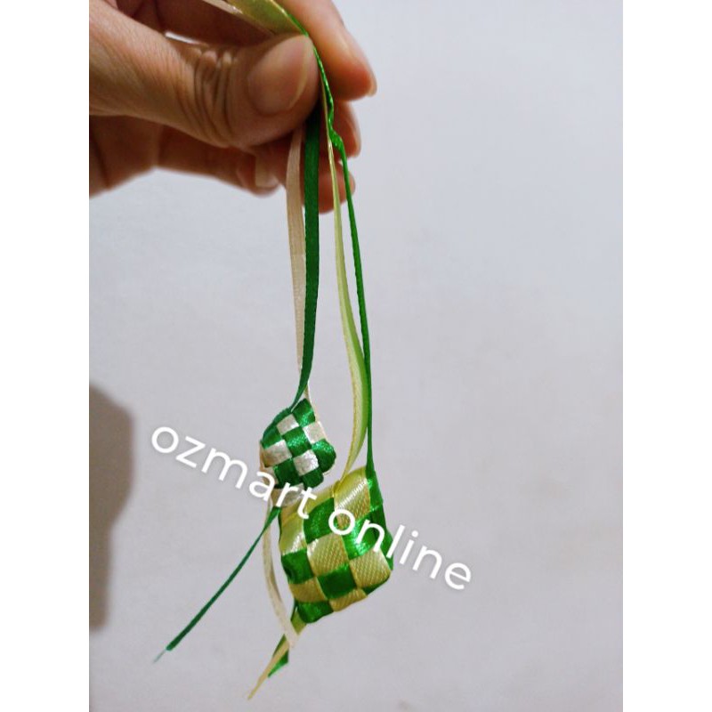 

Hiasan pita mini satin lebaran idul fitri ukuran 1.5 cm kecil sekali