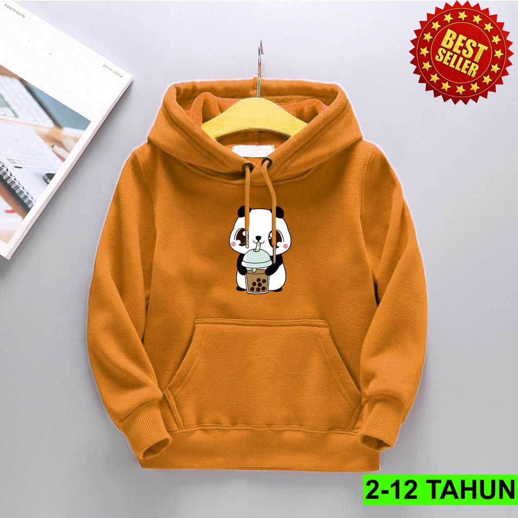 Hoodie Anak Laki Laki Perempuan / Hodie PANDA Anak Usia 2 3 4 5 6 7 8 9 10 11 12 Tahun / Jaket Panda boba Anak Cewek Cowok / Switer Distro Bisa Cod / Suiter Anak Terbaru / Sweeter Anak / Switer Anak