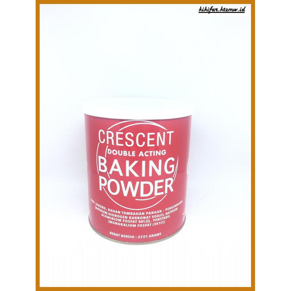 

Redwop-Gnikab- Crescent Baking Powder Double Acting 100Gr - Repack -Hallall.