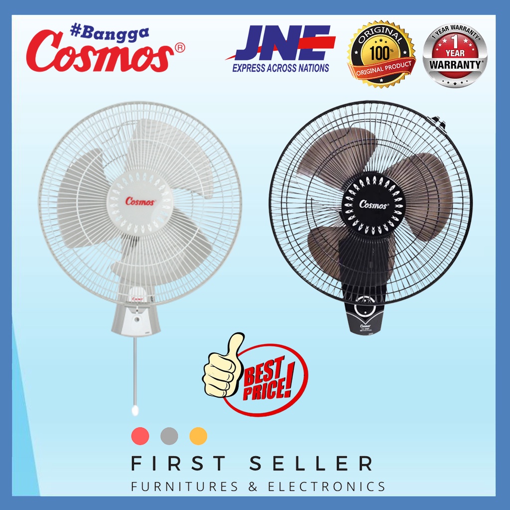 KIPAS ANGIN DINDING / WALL FAN COSMOS 12CWF / 12 DWF / 12-CWF / 12DWF / 12 DWF / 12-DWF [ 12 INCH ] ORIGINAL 100% TERMURAH !