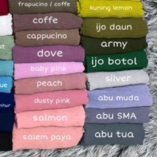 Pashmina Plisket / Pashmina Plisket full lidi