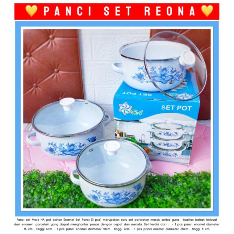 

Panci Reeona 3 susun
