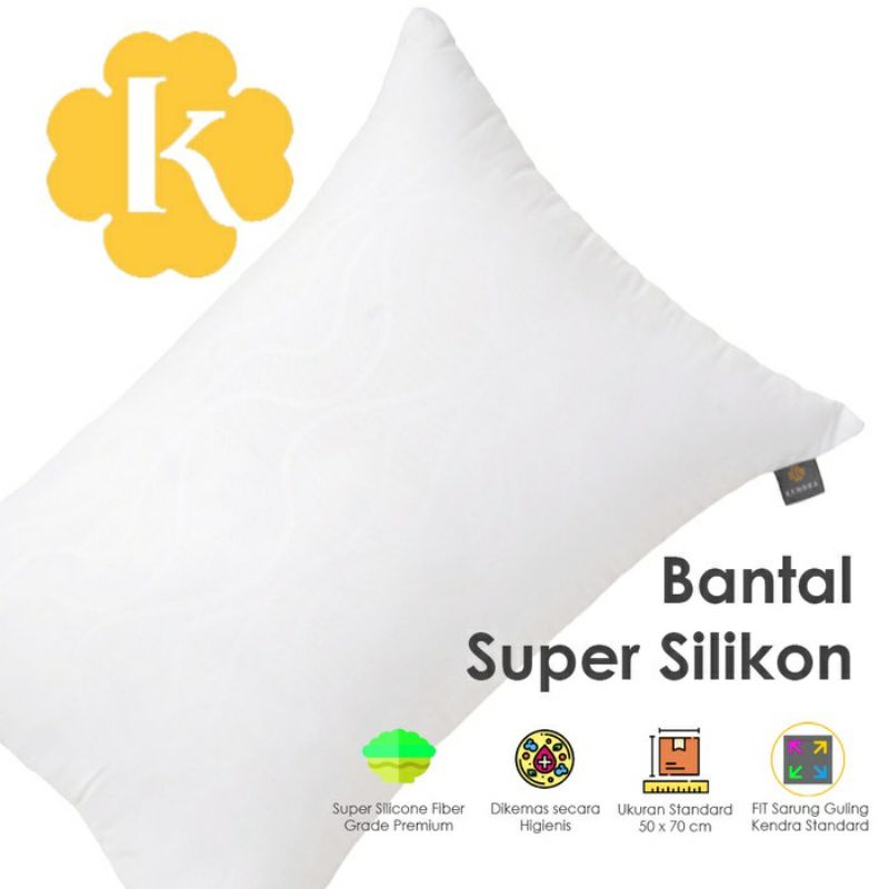 Bantal Dakron uk 50x70 BANTAL KENDRA / BANTAL RETSLETING / Bantal Tidur Hotel / Kendra SILICONE HOTEL PILLOW MURAH