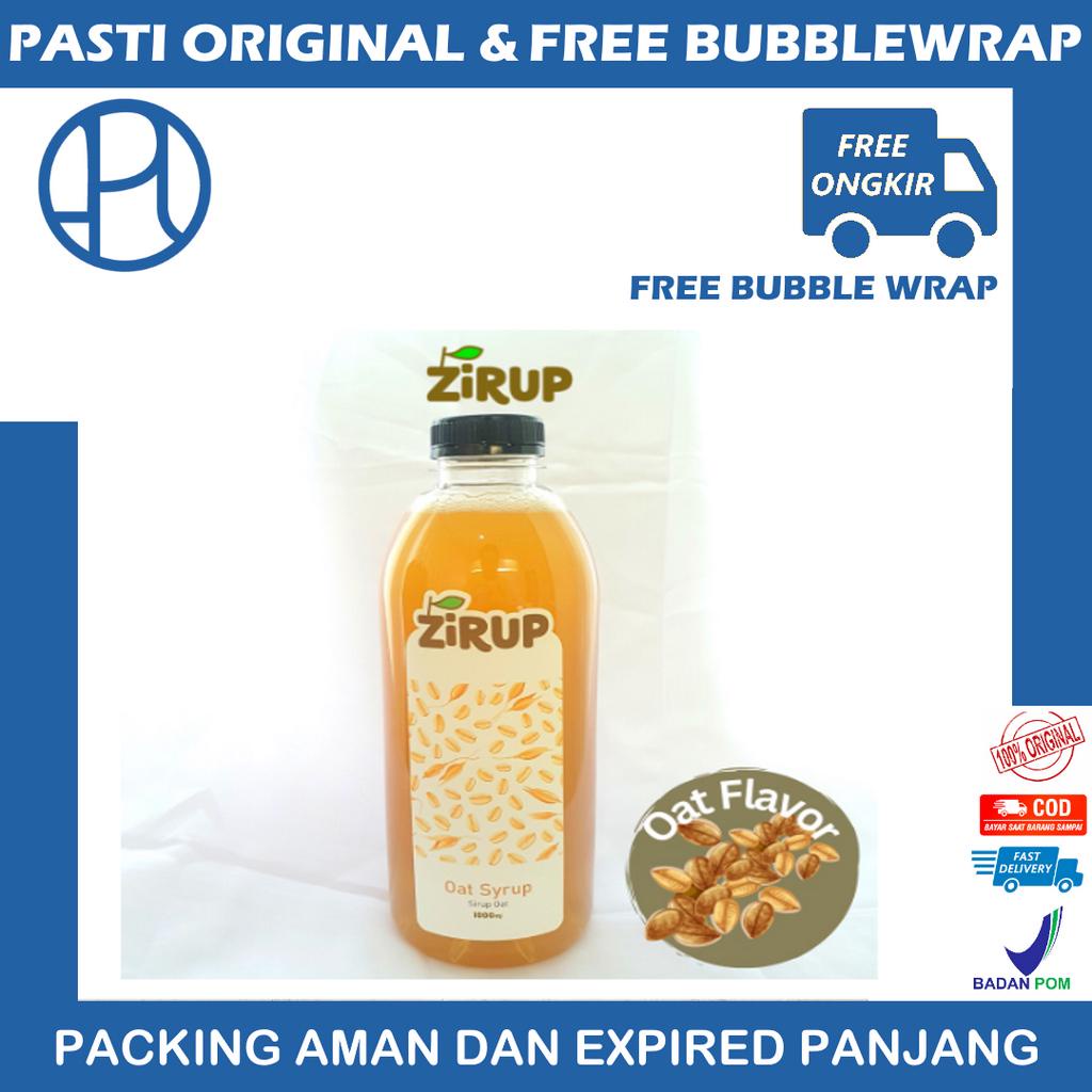 ZIRUP Minuman Sirup Rasa OAT FLAVOR 1L