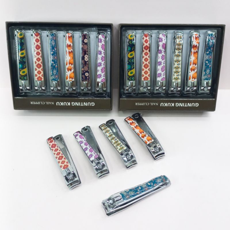 Gunting Kuku Motif Batik Nail Clipper Best Quality