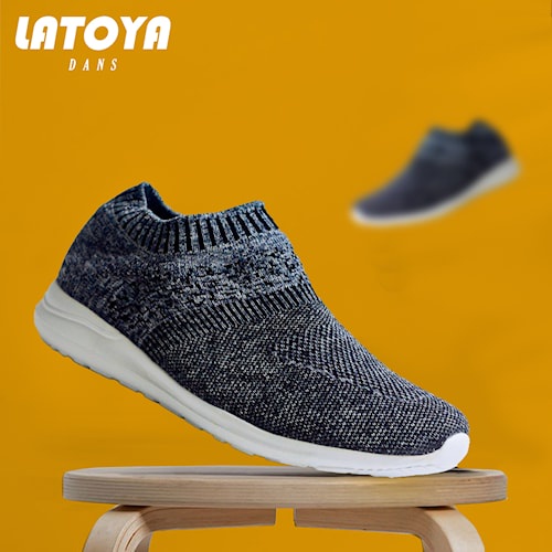 Sepatu Sneaker Pria Wanita Lari Sport Olahraga Training Cowok Cewek Dewasa Dans LATOYA DALTY