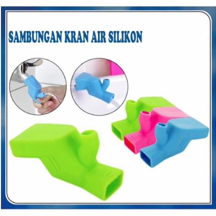 Sambungan Extension Kran Air Silikon Elastis / Extension Kran Air Bahan Silikon Elastis Untuk Sikat Gigi