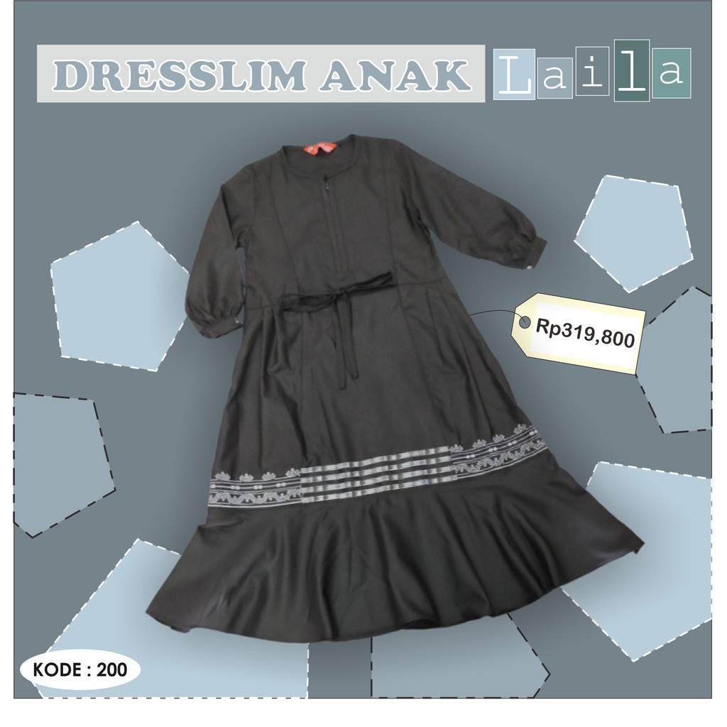 GAMIS ANAK PEREMPUAN LAILA RABBANI