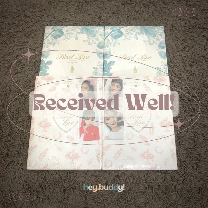 ALBUM OH MY GIRL - REAL LOVE + BENEFIT WONDERWALL