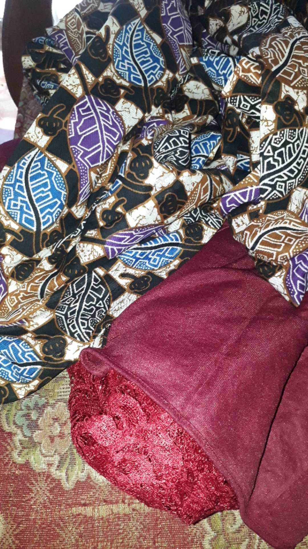 Maura Couple - Sania Ruffle Batik Couple Ori Ndoro Jowi Dnt Garansi Termurah Shopee - Kebaya Batik