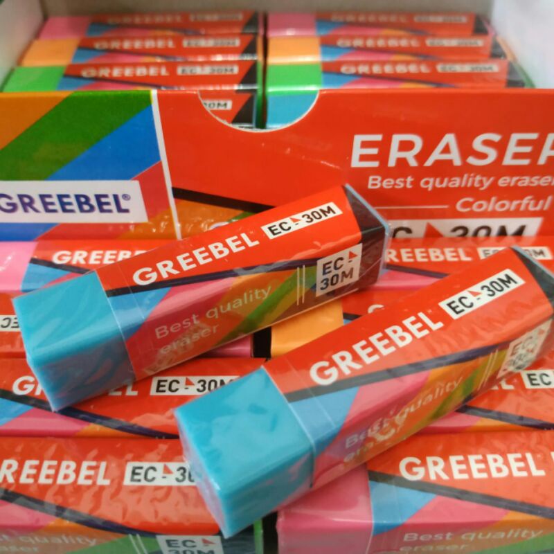

1pcs Penghapus pensil Setip GREEBEL ukuran panjang