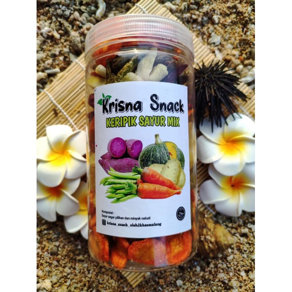 

KERIPIK SAYUR MIX 1 LITER TOPLES JUMBO