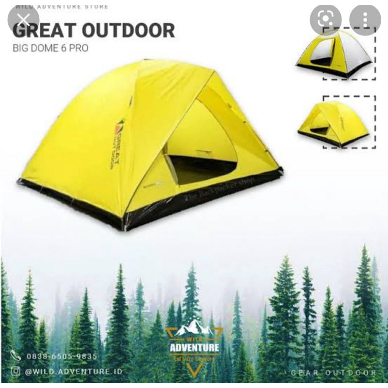 Tenda Great OutDoor Dome 6 Second