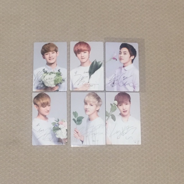 EXO Nature Republic Photocard Ver B