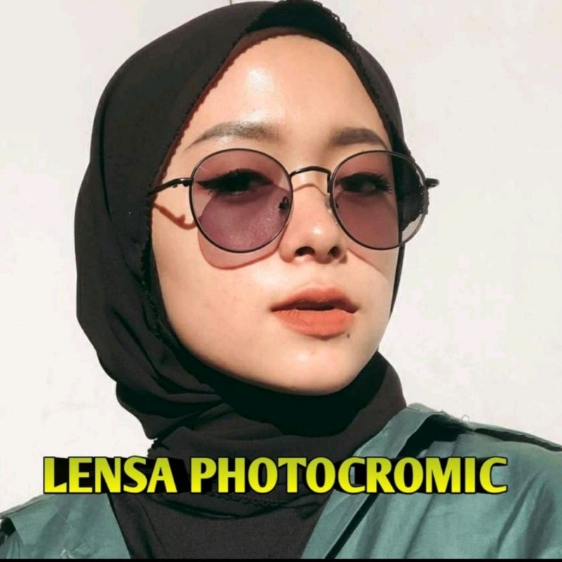 KACAMATA PHOTOCROMIC UNISEX FREE BOX DAN LAP BISA COD MEDAN ACEH KACAMATA HITAM TERMURAH