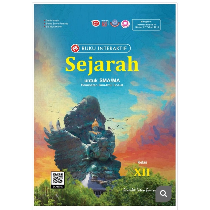 NEW Buku PR / LKS interaktif sejarah peminatan kelas XII, 12 tahun 2021