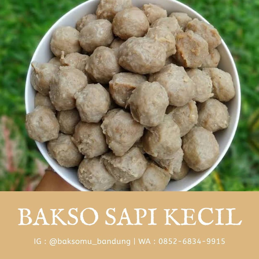 Jual Bakso Sapi Premium Ukuran Kecil Frozen Shopee Indonesia