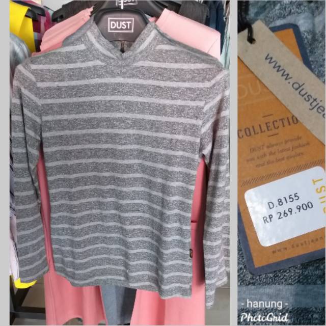 Kaos dust jeans original || kaos dust lengan panjang